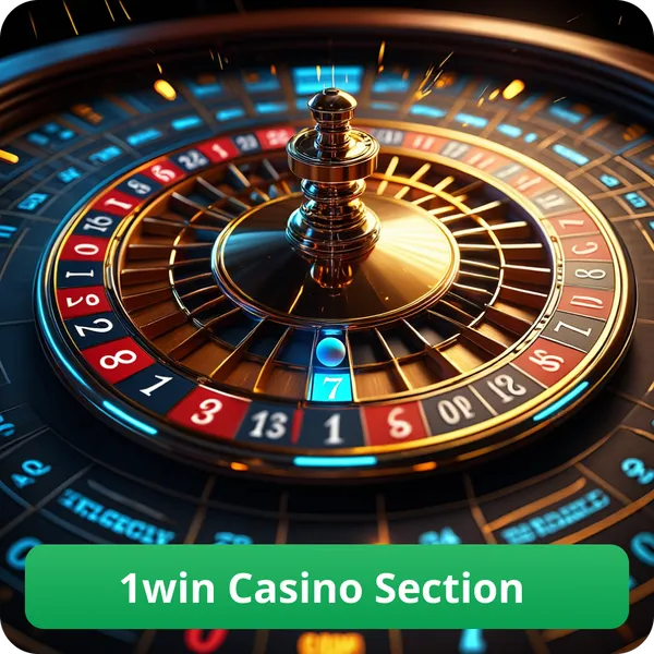 1win Casino Section